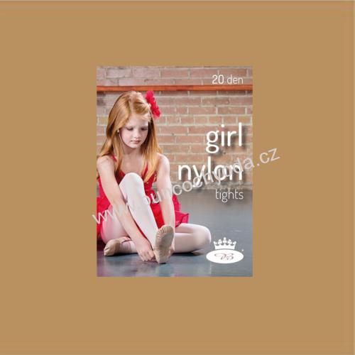 Boma girl nylon tights 20 DEN dětské/dívčí silonové punčochové kalhoty
