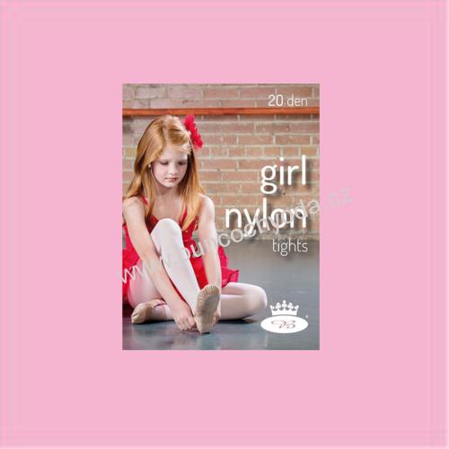 Boma girl nylon tights 20 DEN dětské/dívčí silonové punčochové kalhoty