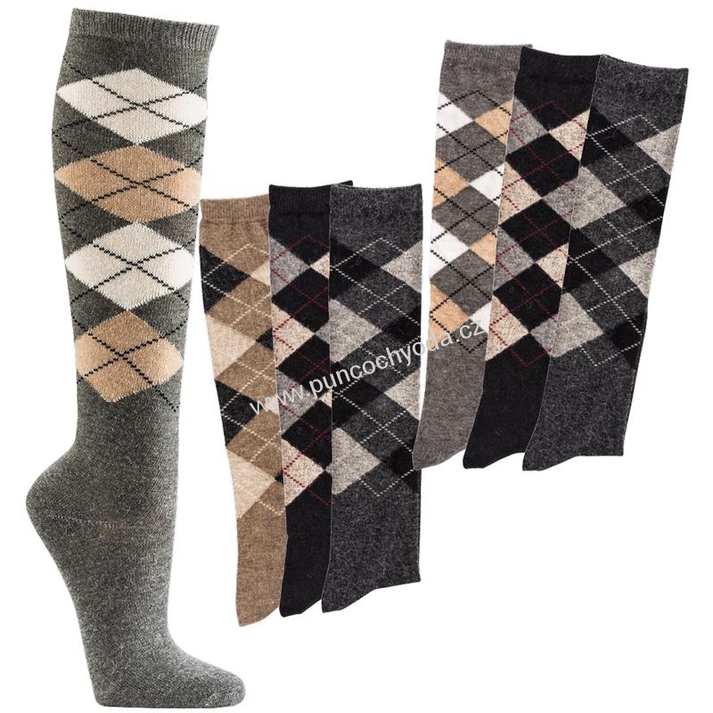SOCKS 4 FUN 6637 podkolenky vlna-alpaka (1 pár)