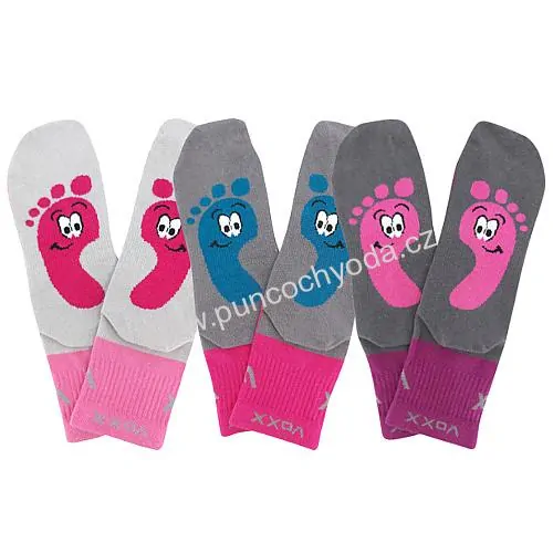 Voxx BAREFOOTIK L+P dětské sportovní ponožky (1 pár)