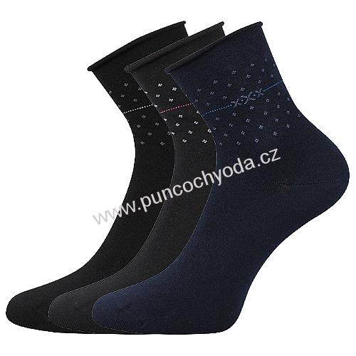 Lonka FLOWI dámské ponožky s rolovacím lemem (1 pár)