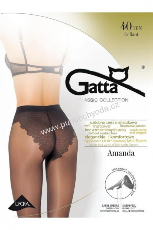 Gatta AMANDA 40 DEN plavečkový sed