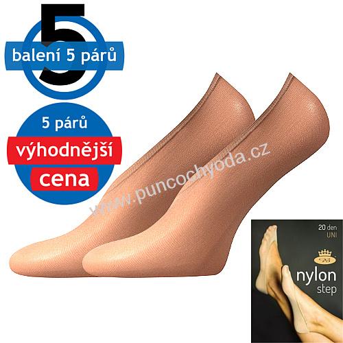 Boma nylon step silonové ťapky (5 párů)