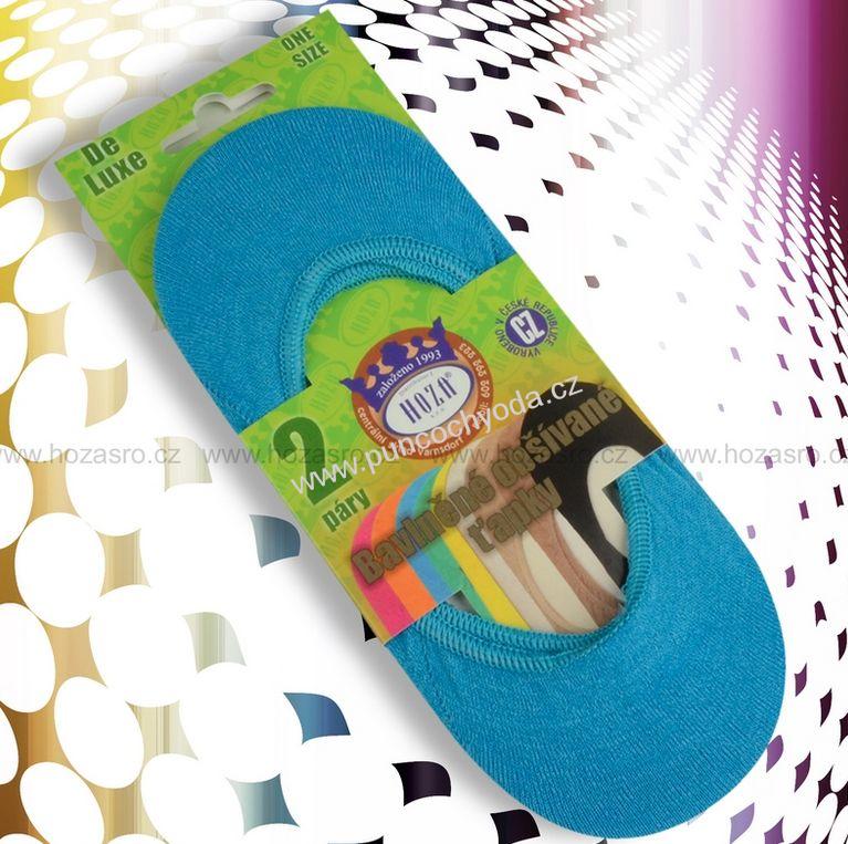 Hoza DE LUXE bavlněné ťapky-balerínky (2 páry)