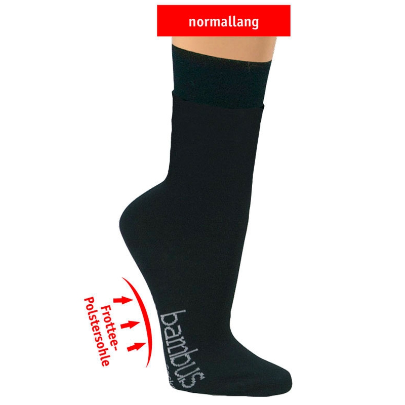 SOCKS 4 FUN 2174 bambusové ponožky s froté chodidlem