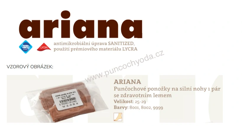 NGM ARIANA 20 DEN silonové ponožky na silné nohy (1 pár)