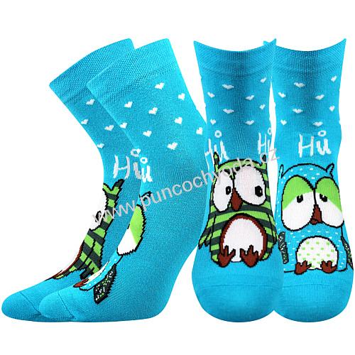 Boma XANTIPA dámské vzorované ponožky 3D (1 pár)