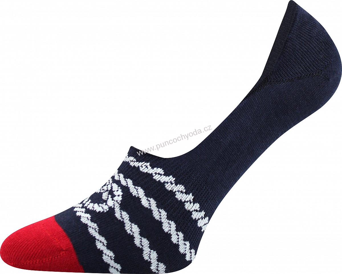 Voxx VORTY nízké vzorované ponožky (1 pár)