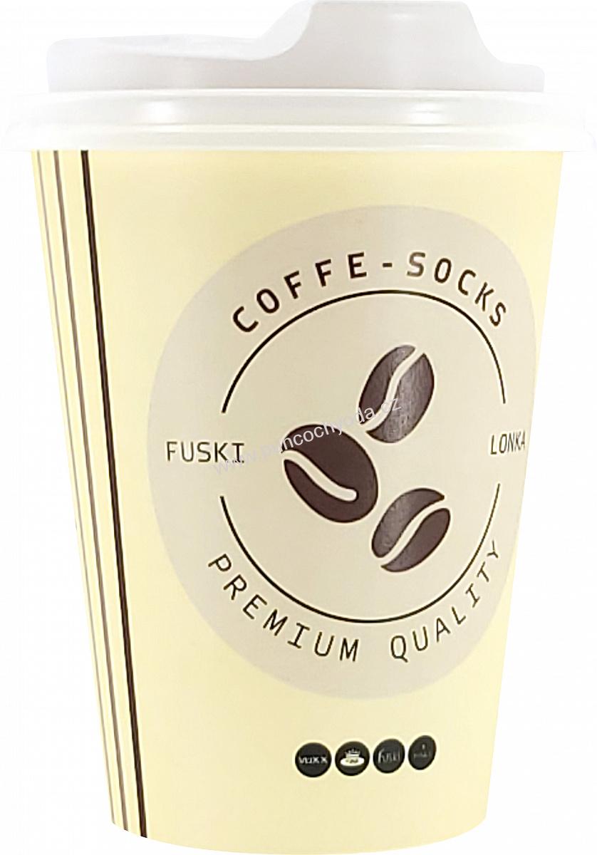 Lonka COFFEE SOCKS dámské/pánské ponožky (1 pár)
