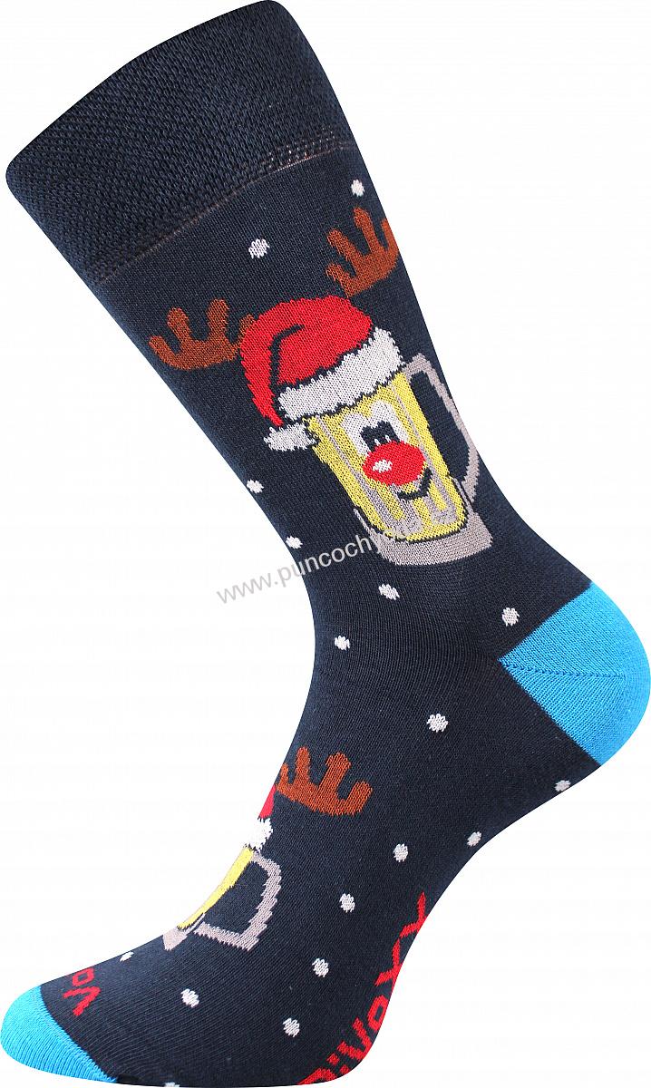 Voxx PiVoXX vánoční ponožky s motivem piva (1 pár)