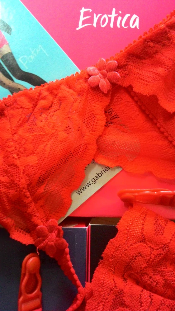 Gabriella 220 Erotica garter set Shadow punčochy s podvazkovým pásem HOTEX