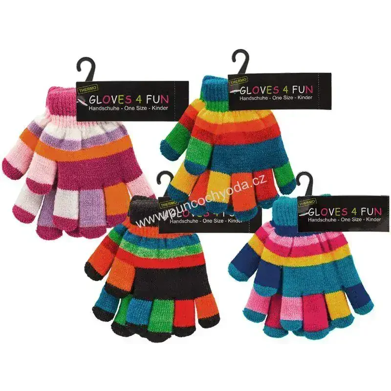 SOCKS 4 FUN 97140 dětské prstové thermo rukavice