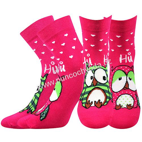 Boma XANTIPA dámské vzorované ponožky 3D (1 pár)