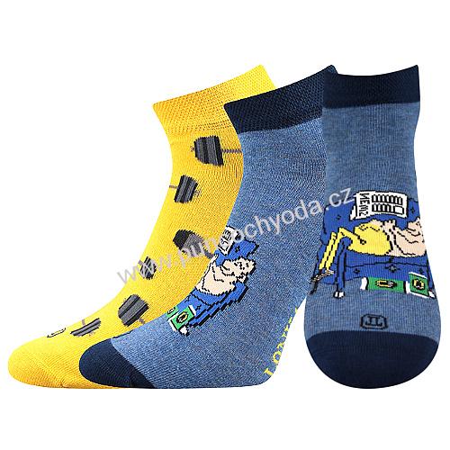 Lonka DABL trendy nízké ponožky (1 pár)