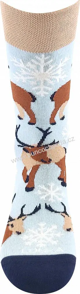 Lonka DAMERRY vánoční bavlněné ponožky (1 pár)