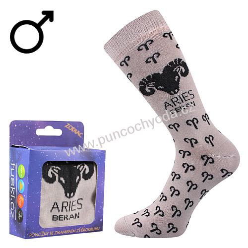 Boma ZODIAC ponožky se znamením zvěrokruhu BERAN (1 pár)