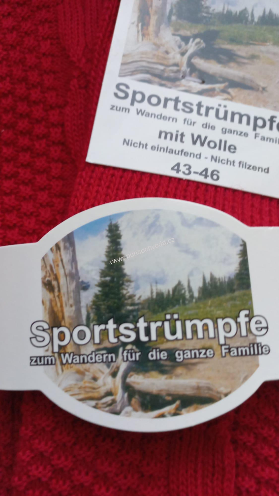 SOCKS 4 FUN 6684 pánské vlněné podkolenky