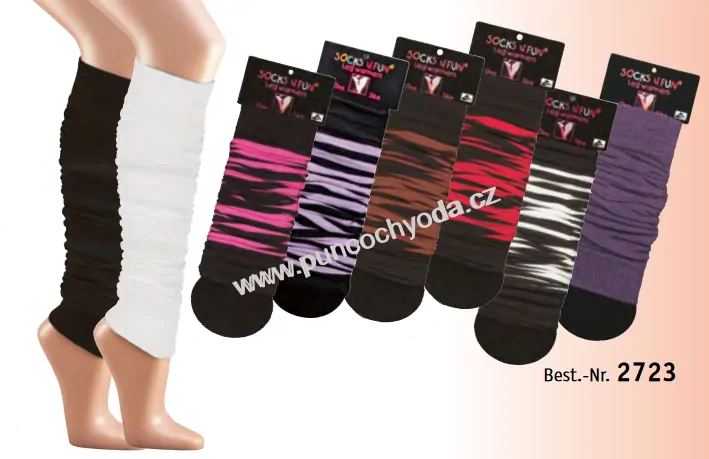 SOCKS 4 FUN 2723 bavlněné návleky na nohy