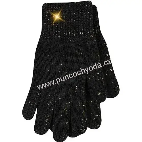 Voxx VIVARO dámské prstové rukavice s LUREXovými vlákny 