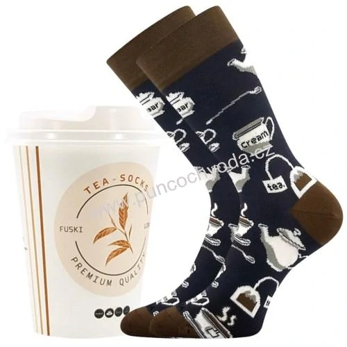 Lonka TEA SOCKS čaj dámské/pánské ponožky (1 pár)