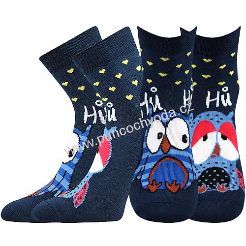 Boma XANTIPA dámské vzorované ponožky 3D (1 pár)