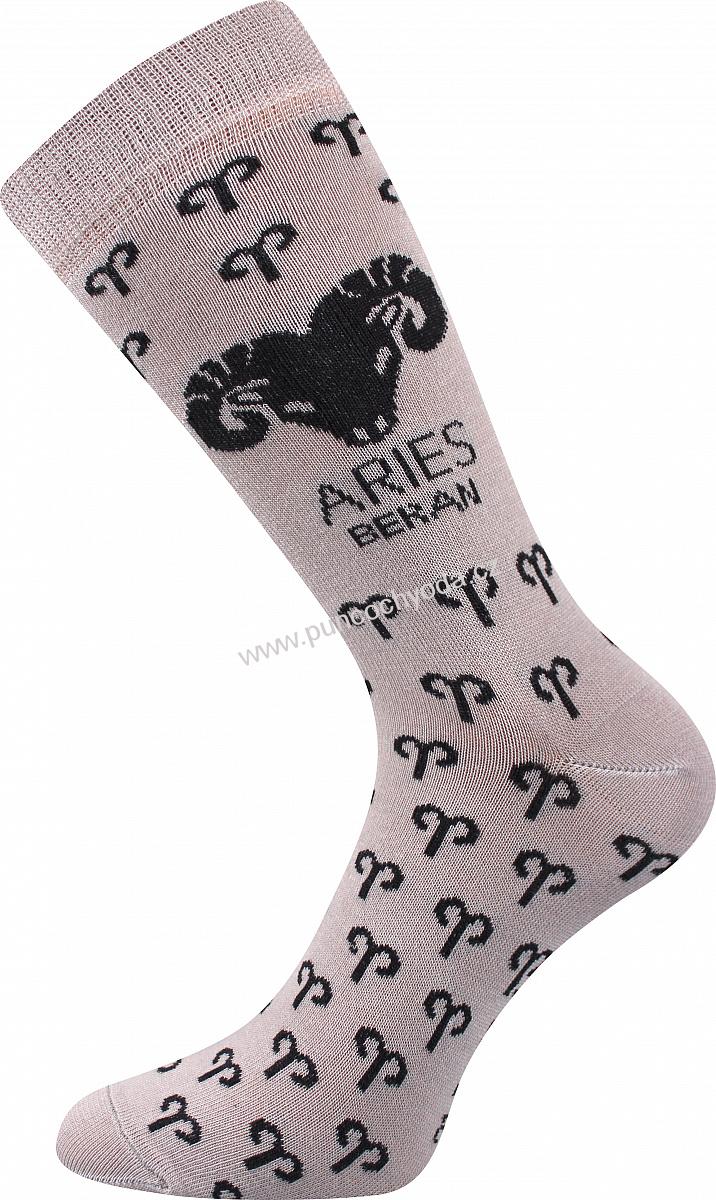 Boma ZODIAC ponožky se znamením zvěrokruhu BERAN (1 pár)