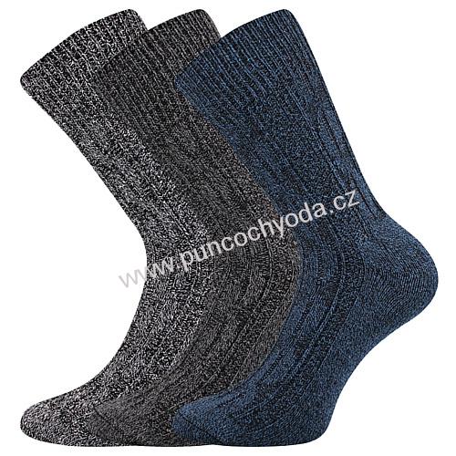 Boma PRADĚD dámské/pánské teplé ponožky (1 pár)
