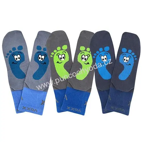 Voxx BAREFOOTIK L+P dětské sportovní ponožky (1 pár)