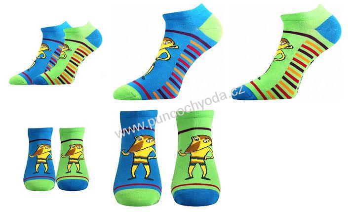 Boma Lichožrouti S nízké dětské/dámské ponožky (jeden pár v balení)