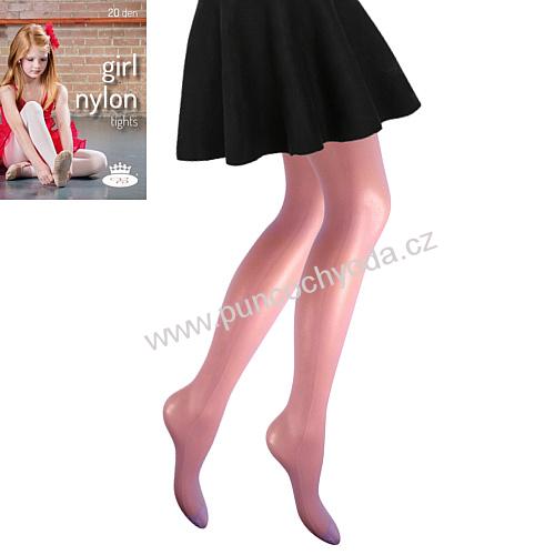 Boma girl nylon tights 20 DEN dětské/dívčí silonové punčochové kalhoty