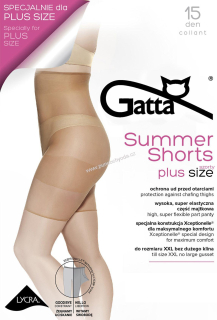 Gatta SUMMER SHORTS silonové kalhotky 15 DEN proti oděru stehen