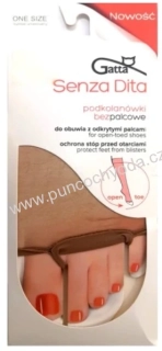 Gatta SENZA DITA podkolenky s otevřenou špičkou